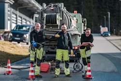 Kanalreinigung Zell mit modernem Spülfahrzeug